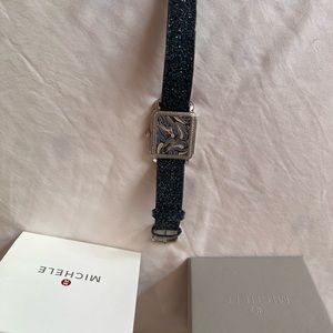 Michele diamond watch
